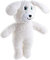TERNI Hundespielzeug, Kuscheln, Spielen, weich, 29 cm, Schaf