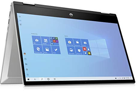 HP Ordenador portátil convertible Pavilion X360 14-DW0004NL, Intel Core i5-1035G1, 8 GB de RAM, SSD de 256 GB, gráficos Intel UHD, Windows 10 Home, pantalla 14 FHD, lector de huellas dactilares