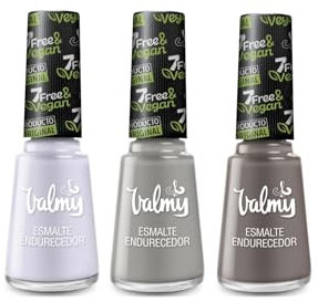 Valmy Colección de Esmaltes Tradicionales Normales - Nudes (Azahar, Marsella y St. Tropez) (14 ml c/u)