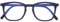 DIDINSKY Blaulichtfilter Brille für Damen und Herren. Blaufilter Brille mit stärke oder ohne sehstärke für Gaming oder Pc. Gummi-Touch-Tempel und Blendschutzgläser. Indigo 0.0 – TATE