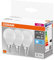 OSRAM LED BASE Classic P40, lampade LED a filamento smerigliato in vetro per base E14, forma di candela, bianco freddo (4000K), 470 lumen, sostituisce le lampadine 40W, scatola di 30 lampade