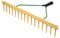 Agrarflora Profi Heurechen 65cm - Rasenrechen mit Egalisierkante - Robuster Rechen für den Garten - Vielseitig einsetzbar als Laubrechen, Gartenrechen oder Laubbesen - Optimale Arbeitsbreite