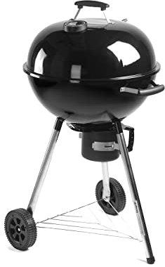 Master Barbecue bouilloire 57 cm – Corps en porcelaine de haute qualité et thermomètre intégré