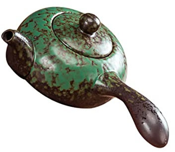 BESTonZON Tetera China Gongfu Cha Xishi Pot Cerámica De Arcilla Púrpura Zini Para Té Suelto, Juego De Té Chino Gongfu De Porcelana, Juego De Tetera Portátil, Tetera Pequeña De Mano Larga