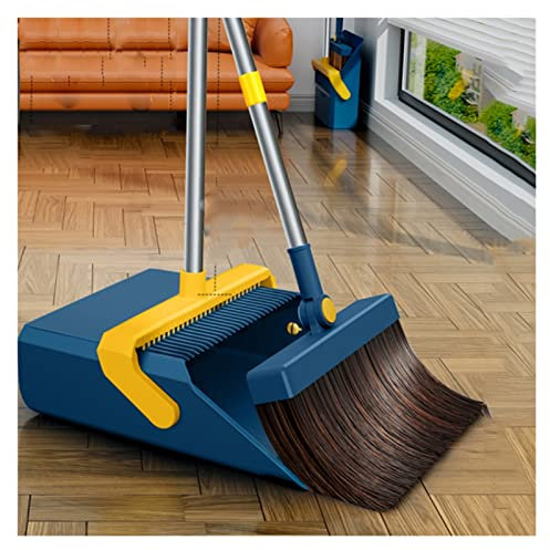 Cepillo de baño H Escoba y recogedor Conjunto Plegable Extensible Escoba Traje Multifunción Hogar