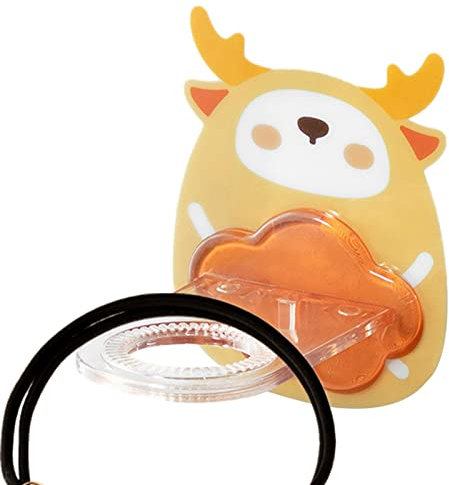 Badezimmer-Klebehaken, verstellbar, wasserdicht, Wandhalterung, klebriger Halter, starke Tragfähigkeit, Badezimmerzubehör, kein Bohren, keine Spur, für Waschräume, Toiletten, Duschgel, Shampoo Ruftup