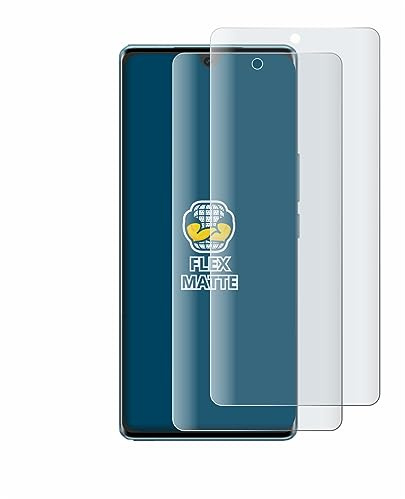 BROTECT Schutzfolie für Vivo V29 | 2 Stück Entspiegelnder Displayschutz Made in Germany Matte Full-Screen Folie Full-Cover 3D Curved Anti-Reflexion Montage Kit