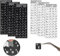 6 Stück Russische Tastaturaufkleber,Russische Universelle Aufkleber,Tastatur Aufkleber Sticker Russisch,Tastaturaufkleber,Selbstklebend und Abnehmbar,für Standardtastaturen und Laptops