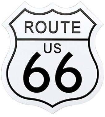 Route 66 Auto Aufkleber USA Amerika Tuning Sticker Hot Rod Motorrad Car Decal