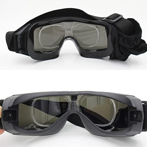 Verstellbarer Rx-Einsatz für Skibrillen, TR90-Rahmen, Innenrahmen in Universalgröße, Einfache Stabilisierung der Brille, Längere Tragedauer (A)