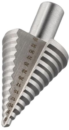broca escalonada broca escalonada en espiral, Broca de 35 escalones con revestimiento recto for madera y metal
