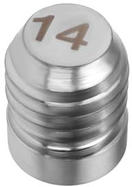 Be In Your Mind 1Pc 14g Golf Club Irons Head Weights Iron Weight Screw Compatible with Ping G410 G425 G710 I525 I59 Gle2 alloy Steel Silver