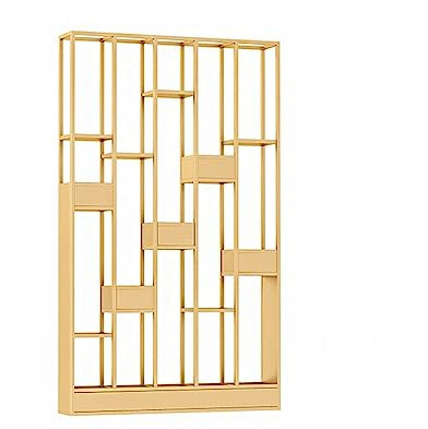 Metal Plant Stand with Green Plant and Flower Rack for Porch Living Room and Dining Room Decorative Bookshelf and Divider for Office 90cm Tall Modern Home Decor Solution