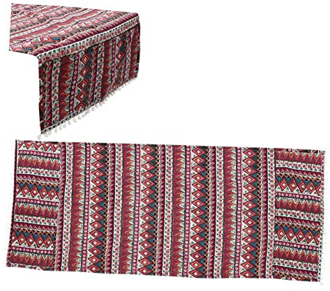 BUGUUYO Housse De Décorative Pour Lave-linge D'intérieur Triangle Rouge 55 X 130 Cm