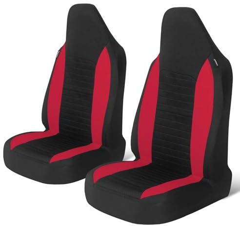 CAOXINZI 2 Stück Auto Sitzbezüge für Vordersitze für Toyota Aygo X AB70 2021 2022 2023 2024 2025, Autositzbezüge Set für die Vordersitze, Auto-Schonbezüge aus Polyester Atmungsaktiv, Auto Zubehör