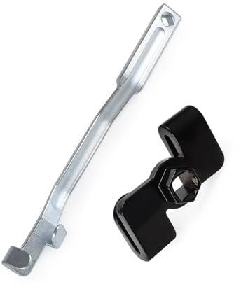 Fazvncv Schraubenschlüsselverlängerung, Werkzeugstange, robuster Schraubenschlüssel-Verlängerungsadapter, ergonomische Designs, Verlängerung für 1,3 cm (0,5 Zoll) Antrieb, Breaker Rod