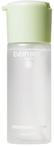 EVERYBODY LONDON Everybody London Energizing Spray, Feuchtigkeitsspendendes Gesichtsspray mit Aloe Vera, Niacinamid und Matcha, Für alle Hauttypen geeignet