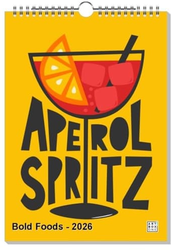 artboxONE Kalender 2026 Bold Foods Wandkalender A4 2026 Essen & Trinken