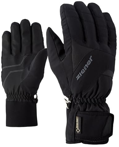 Ziener Erwachsene GUFFERT GTX Glove Alpine Ski-Handschuhe/Wintersport | Wasserdicht, Atmungsaktiv, Black, 9