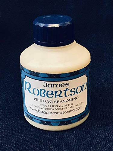 James Robertson Pipe Bag Seasoning for Bagpipe Skin Bags