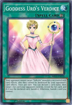 Göttin Urd's Urdict SHVA-EN010 - Super Rare - 1. Auflage