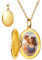 Custom4U Collier avec Photo Dedans Personnalisé Loket Photo à l'Intérieur Argent 925