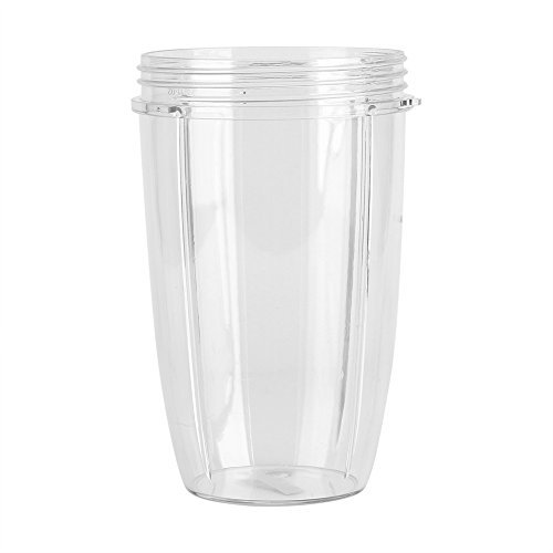 Top Juicer Cup, 18/24/32OZ Remplacement Top Cup Juicer Cup Mélangeur Centrifugeuse Pièces pour Nutri 900W.(24 OZ)