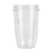Top Juicer Cup, 18/24/32OZ Remplacement Top Cup Juicer Cup Mélangeur Centrifugeuse Pièces pour Nutri 900W.(24 OZ)