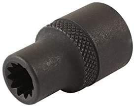 HGV TOOLS Brake Caliper Socket 3/8 D 8mm/ European Brake Caliper 11 Point Socket for Volvo Peterbilt DAF Foden Man Mercedes Scania BPW SAF Trailers