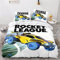 NICHIYOBI Rocket League Bettbezug Bettwäsche Set - Bettbezug und Kissenbezug,Mikrofaser,3D Digital Print dreiteiliger Bettwäsche (16,Double 200x200cm)