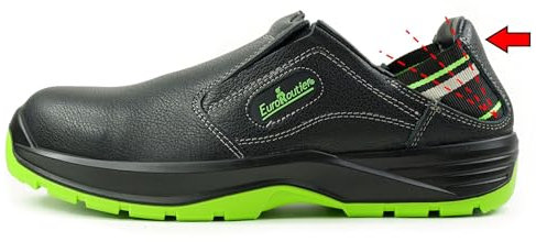 EUROROUTIER Hybrid Nappa, Scarpe Antinfortunistiche con Tallone Pieghevole (40 EU)