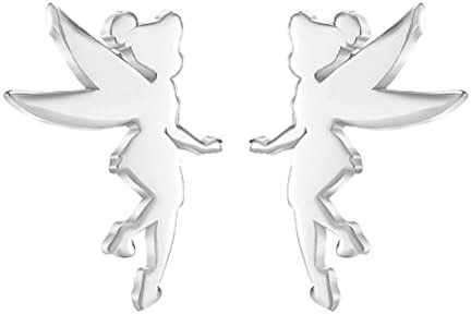 Tinker Bell Ohrstecker aus Sterlingsilber, Einheitsgröße, Sterling Silber, Kein Edelstein