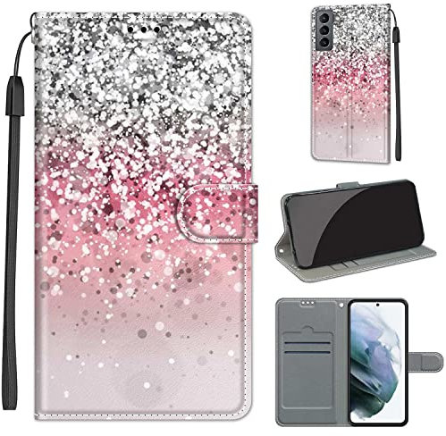 Hülle für Samsung Galaxy S22 - Premium Leder Flip Case Brieftasche Schutzhülle mit Kartenfächer und Magnetverschluss