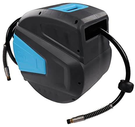 KR Agrar | Air Hose Reel | HRA3L02 | 15m DN10 | Compressed Air Hose Reel | Drum | Workshop | Industrial