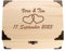 4youDesign Holzkiste, Schatztruhe zur Hochzeit mit Gravur – Motiv Herzen 2 Namen & Datum – Hochzeitsgeschenk für Brautpaar – Perfekt als Verpackung oder Geldgeschenk – L18xB13xH10cm