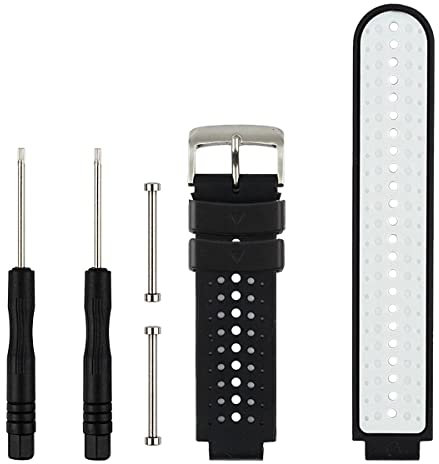 honecumi Reemplazo correas Compatible con Garmin Forerunner 735XT | Correas Garmin Forerunner 220/230/ 235/620/ 630 GPS| Garmin Approach S20 S5 S6 Golf Watch Straps