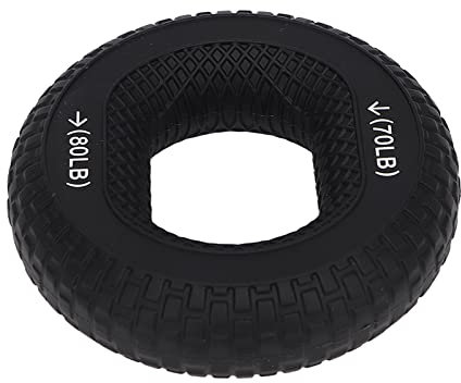 Handgriff-Verstärker, 70 Bis 80 Lb Tragbarer Griffkraft-Trainer, Unterarm-Finger-Übungsgerät, Weiche Silikonringe Zum Stressabbau, Ideal für Klettern, Rehabilitationstraining