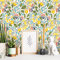 funlife Peel and Stick Wallpaper Decals, Self Adhesive Furniture Sticker, Contact Paper with Back Adhesive for Wall, Drawer, Urban Contemporary Lemon
