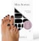 Original Miss Sophie Pedi Wraps I Black Velvet Pedicure I 27 ultra-dünne Nagellack-Streifen einfarbig I Für Fußnägel I Hält auf Natur- sowie lackierten, Acryl-, Gel- & Shellac-Nägeln