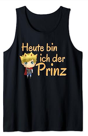 Heute Bin Ich Der Prinz Kindergeburtstag Krone Geburtstag Tank Top