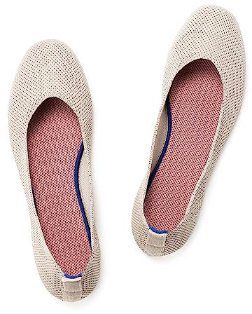 Frank Mully Damen Ballerinas Slip On Knit Kleid Schuhe Pumps Schuhe Runde Zehe, Kastanienbraun, 42 EU