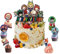 My Hero Academia Geburtstagskuchenzubehör Anime MHA Thema Party Dekorationen Cupcake Topper Kuchen Wrappers Karte Ornament Supplies