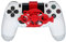 Controller di gioco 3D Mini volante sostituzione per PS4 gioco da corsa accessori (Giallo)