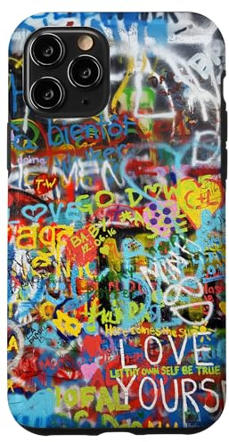 Hülle für iPhone 11 Pro Graffiti Art Sprühfarbe
