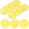 PRETYZOOM Cupcake-Topper „Happy Mother Day“: 20 Stück Acryl-Spiegelscheiben Runder Kuchen Gravierter Topper Charms Cupcake-Picks Für Mama Geburtstagsparty Kuchendekoration B
