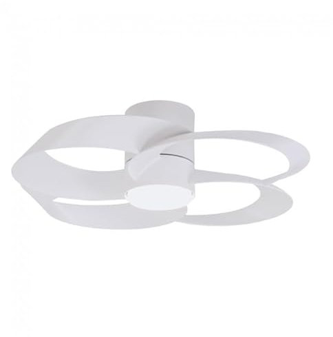 Ventilador de techo Rose blanco LED 24W