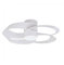 Ventilador de techo Rose blanco LED 24W