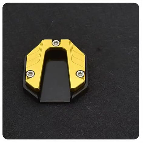 Side Stand Foot Motorcycle Side Tripod Seat Kickstand Extender Foot Side Stand Extension Foot Pad Plate Bike Modified Leg Brace Support Plate