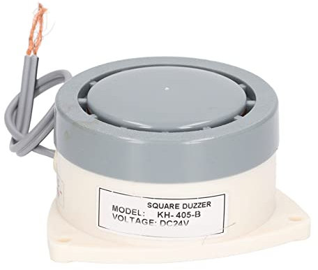 Elektronischer Alarmsummer, Kontinuierlicher Piepton, 60 DB, Rund, Flammhemmende PC-Elektronikkomponente (DC24V)