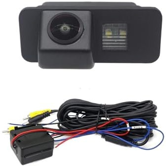 Auto Rückfahrkamera Für Ford Für Mondeo MK4 MK5 2007 2008 2009 2010 2011 2012 2013 2014 2015 2016 2017 CCD Full HD Rückansicht Kamera Auto Monitor HD Rückfahrkamera(Camera Relay)